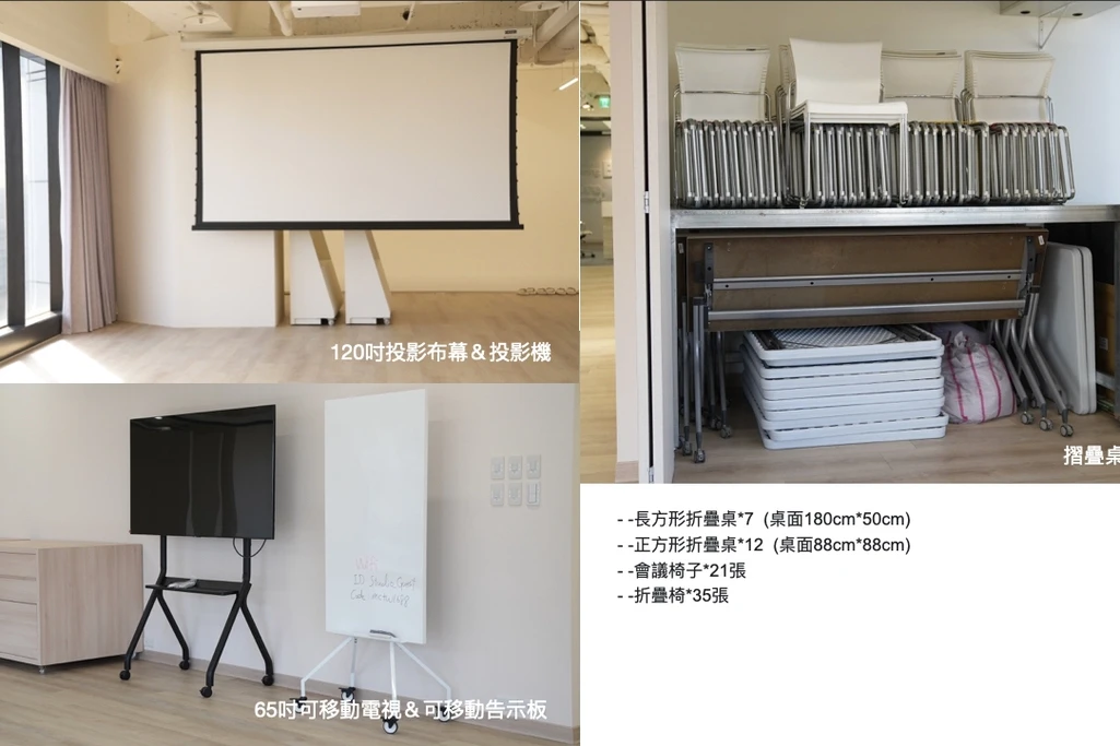 桌椅投影設備
