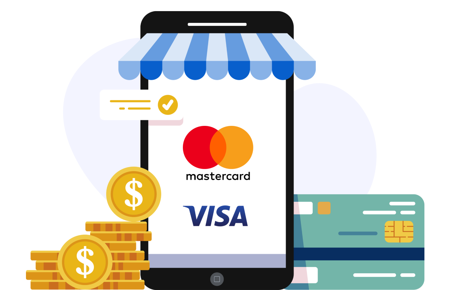 支援 Visa、MasterCard、JCB 等多家信用卡付款，場地租借結帳更方便！
